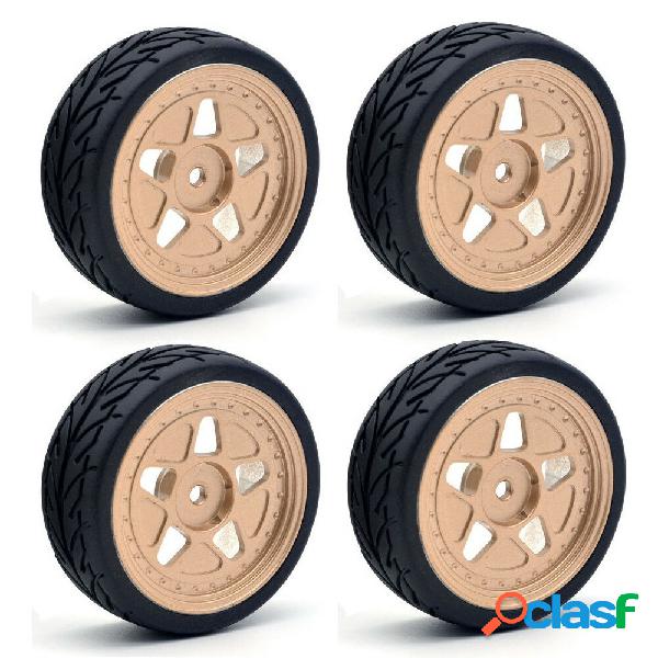 4PCS ZD Racing EX16 S16 1/16 RC Auto Pneumatici Ruote Cerchi