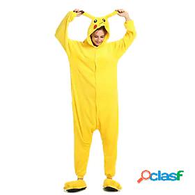 Adults' Kigurumi Pajamas Pika Pika Animal Onesie Pajamas