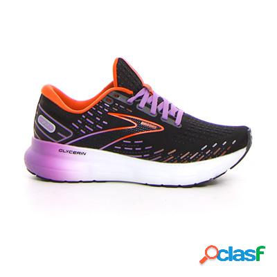 BROOKS Glycerin 20 scarpa da running - nero arancio lavanda