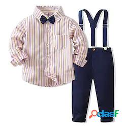 Bambino (1-4 anni) Da ragazzo Camicia e pantaloni Completo 2