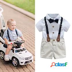 Bambino Da ragazzo Camicia e pantaloncini Completo 2 pezzi