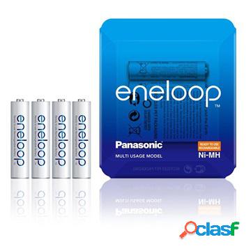 Batterie ricaricabili AAA Panasonic Eneloop BK-4MCCE/4LE -