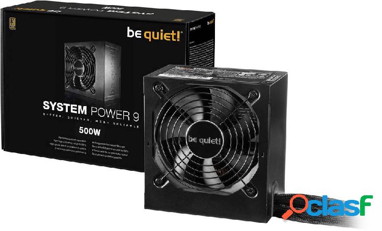 BeQuiet System Power 9 Alimentatore per PC 500 W ATX