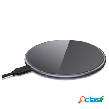 Caricabatterie Wireless Veloce Universale - 15W - Nero
