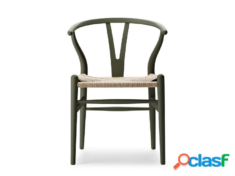 Carl Hansen & Søn CH24 Wishbone Chair - Soft Colors/Seaweed