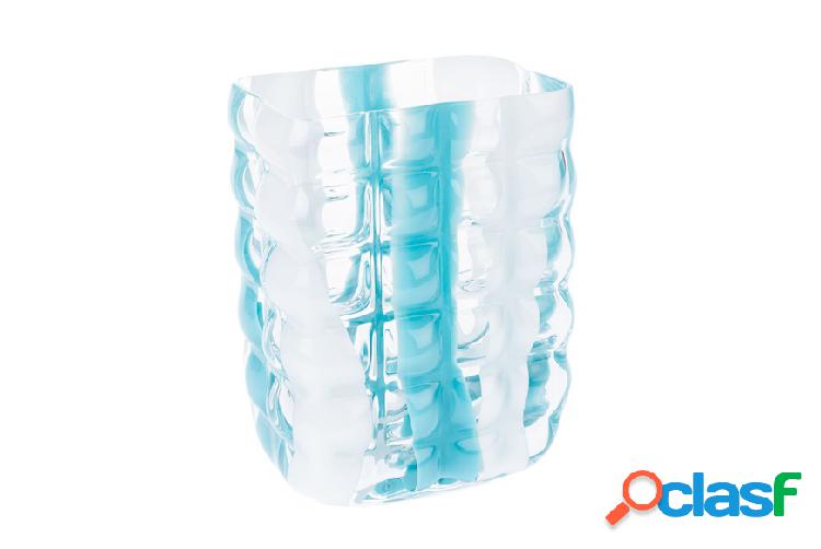 Carlo Moretti Vaso I Piccoli vetro di Murano Popup azzurro