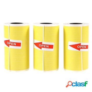 Carta Termica Fotografica Istantanea Autoadesiva - 3 Pz. -