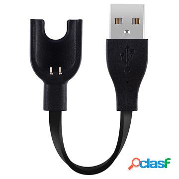 Cavo di ricarica tattico Xiaomi Mi Band 3 - 15 cm - Nero