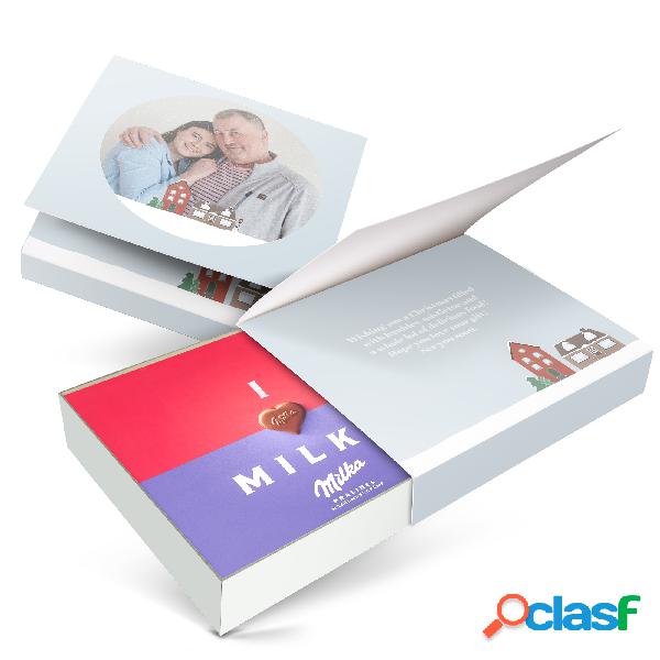 Confezione Personalizzata Cioccolatini Milka - Natale - 220g