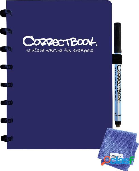 Correctbook DIN A5 navy blue liniert DIN A5 navy blue