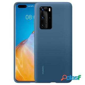 Cover in Silicone per Huawei P40 Pro 51993799 - Blu