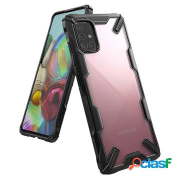 Custodia ibrida Ringke Fusion X Samsung Galaxy A71 - nera