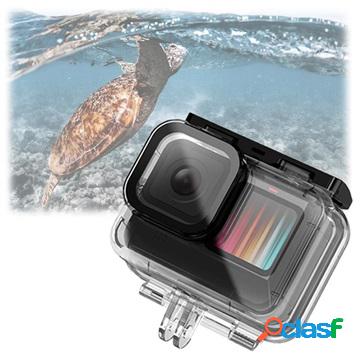 Custodia impermeabile nera per GoPro Hero 9 - Trasparente