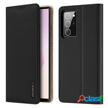 Custodia in pelle a portafoglio Dux Ducis Wish per Samsung