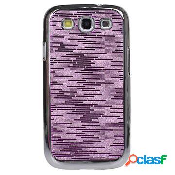 Custodia rigida placcata Samsung Galaxy S3 I9300 - viola
