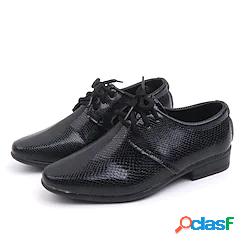 Da ragazzo Oxford Scarpe di tela Scarpe da scuola PU Ragazzi