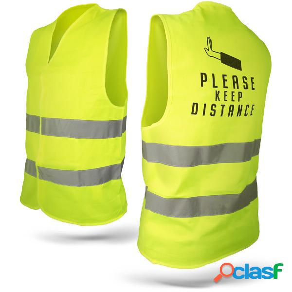 Gilet catarifrangente personalizzato - Giallo - S/M