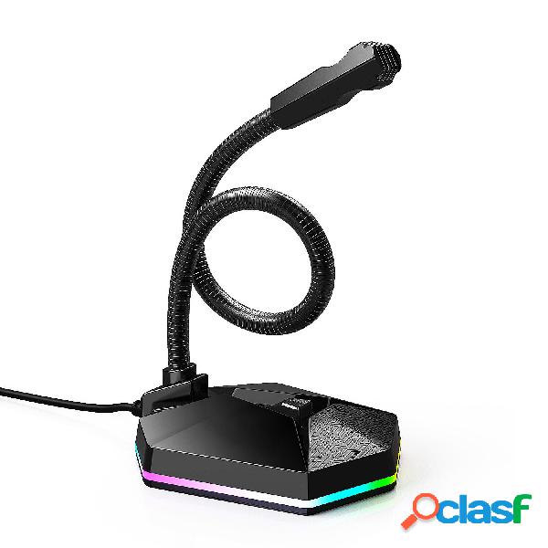 Gioco Microfono RGB a 360 gradi per computer desktop