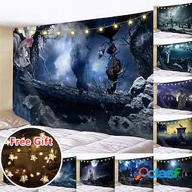 Halloween Party Wall Tapestry Art Decor Blanket Curtain