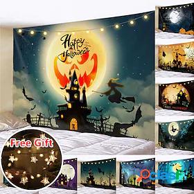Halloween Party Wall Tapestry Art Decor Blanket Curtain