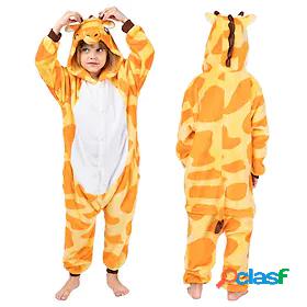 Kigurumi Pajamas Nightwear Camouflage Kid's Animal Giraffe
