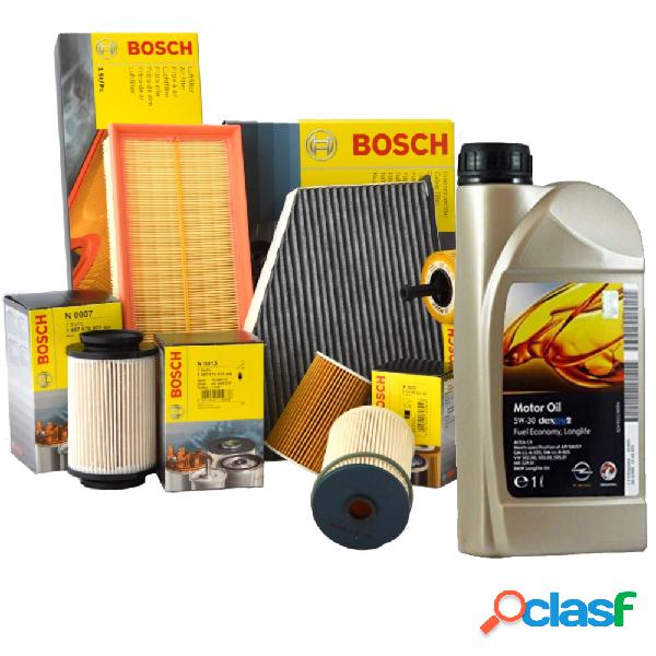 Kit Tagliando + Olio GM 5w30 Opel Astra H 1.7 Cdti