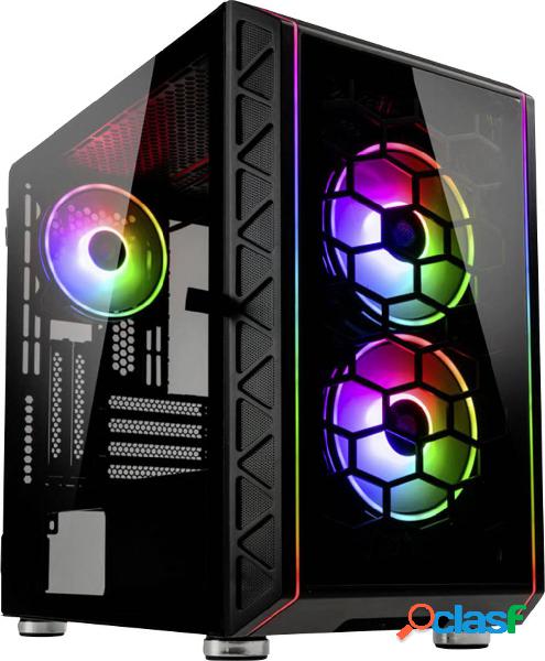Kolink CITADEL GLASS SE Micro-Tower PC Case da gioco,