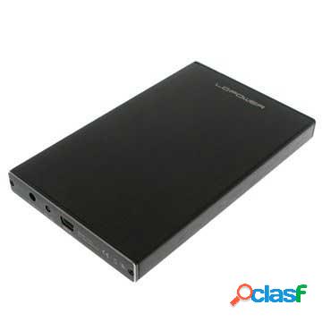 LC-Power LC-25U3-Becrux Custodia per HDD da 2,5 - Nera