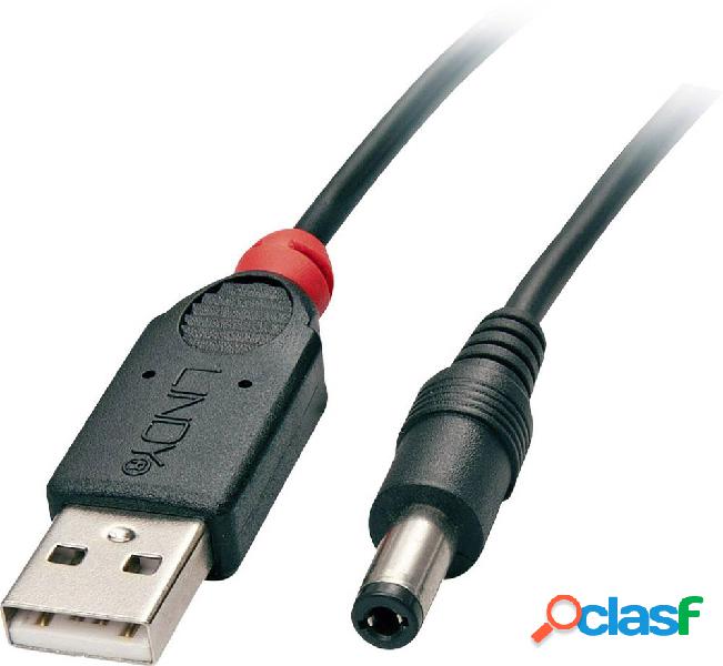 LINDY Cavo di alimentazione USB USB 2.0 Spina USB-A, Spina