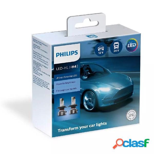 Lampadine Led H4 Philips Ultinon 6500K 12V 24V