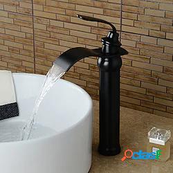 Lavandino rubinetto del bagno - Cascata Bronzo lucidato