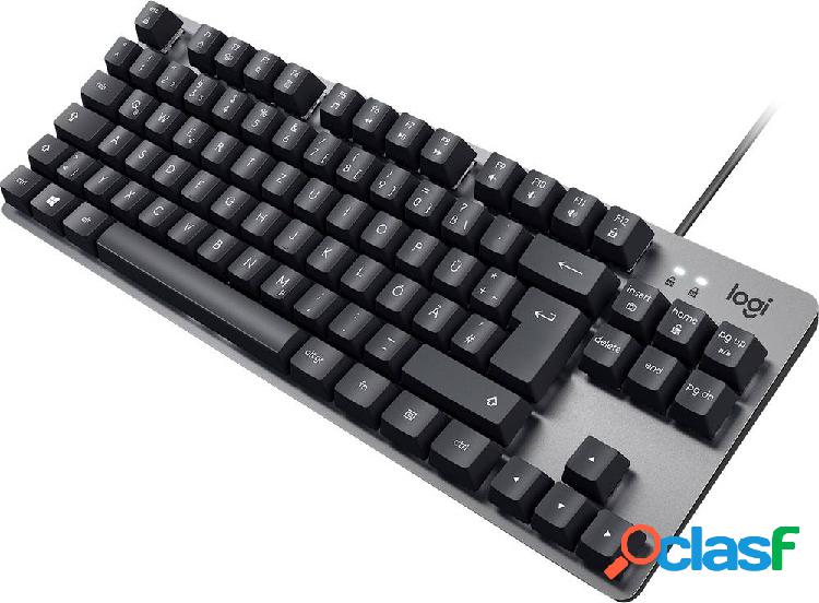 Logitech K835 TKL Cablato Tastiera da gioco Switch: rosso