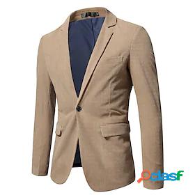 Mens Blazer Quick Dry Casual Daily Minimalism Casual Party