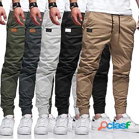 Men's Joggers Cargo Pants Pants Trousers Pants Solid Color