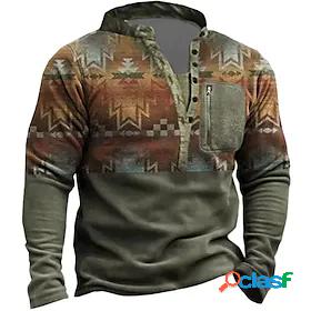 Mens Unisex Sweatshirt Pullover Graphic Prints Daily Sports