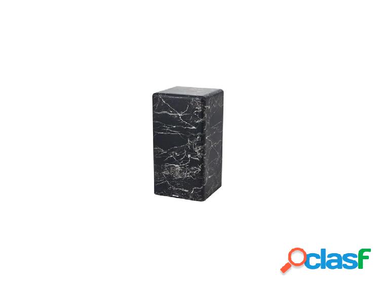 Pols Potten Pillar Marble Look - Oggetto Decorativo Nero
