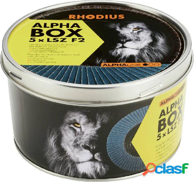 Rhodius 209316 Rhodius LSZ F2 BOX disco abrasivo a lamelle