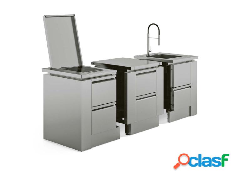 Rok R1 Cucina Modulare Outdoor - Composizione 2