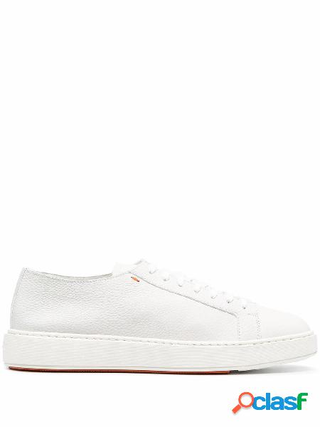 SANTONI SNEAKERS UOMO MBCD21430BARCMMDI48 PELLE BIANCO