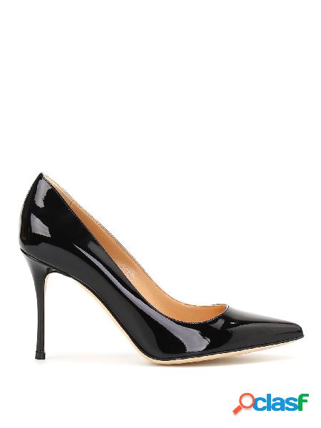 SERGIO ROSSI DECOLLETÉ DONNA A43843MVIV011000 VERNICE NERO