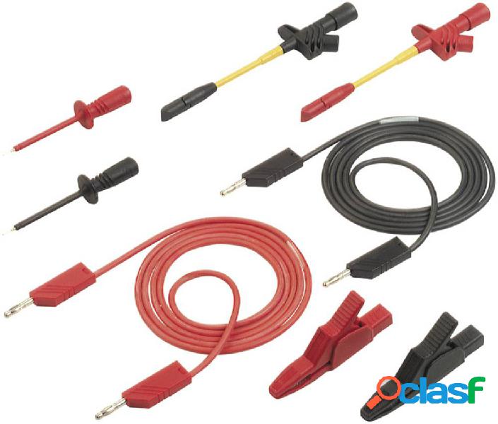 SKS Hirschmann PMS 4 KFZ KIT puntali [Spina a banana 4 mm -