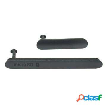 Set di cover laterali per Sony Xperia Z3 - Nero