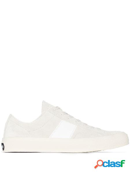 TOM FORD SNEAKERS UOMO J0974TCRUMRM CAMOSCIO BIANCO