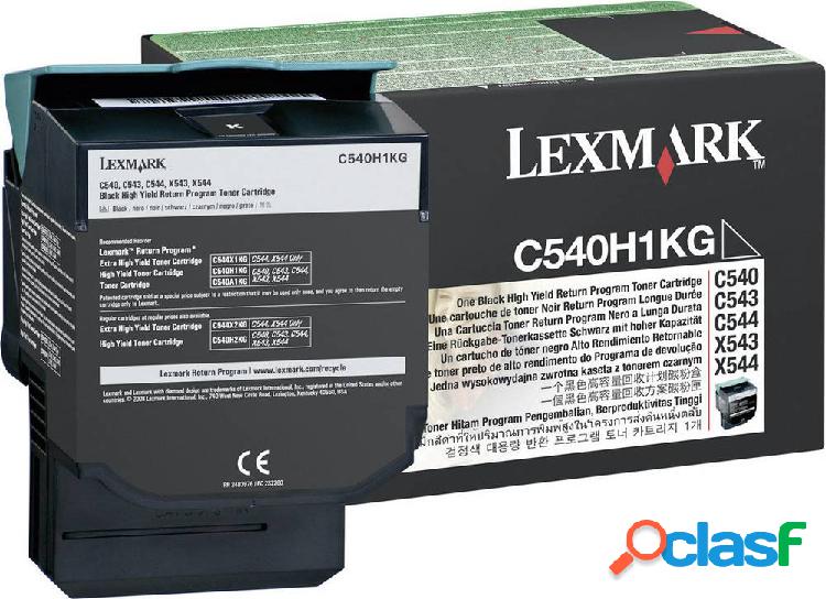Toner return program Lexmark C540 C543 C544 C546 X544 X546