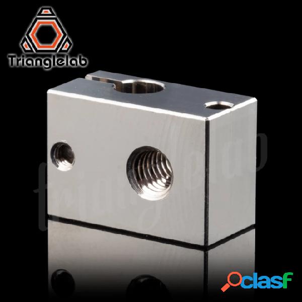 Trianglelab® / Dforce® PT100 V6 Placcato Rame Blocco