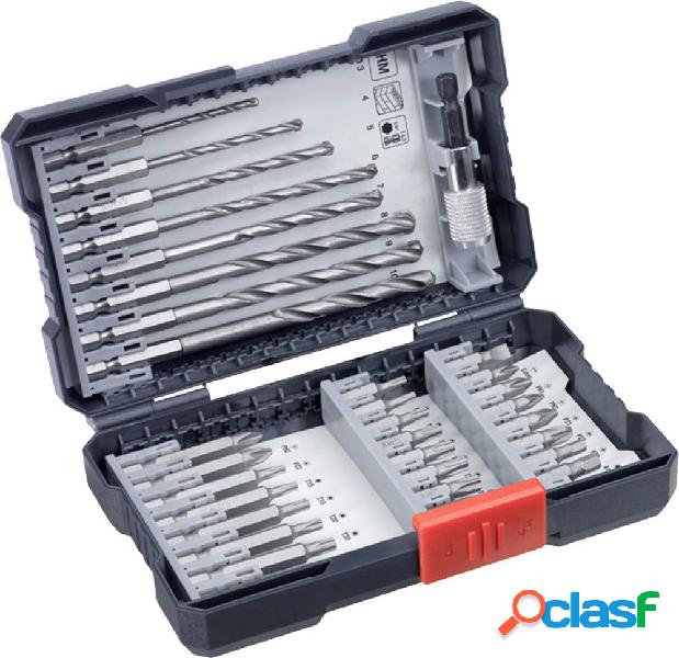 kwb 108940 33 parti Assortimento punte e inserti