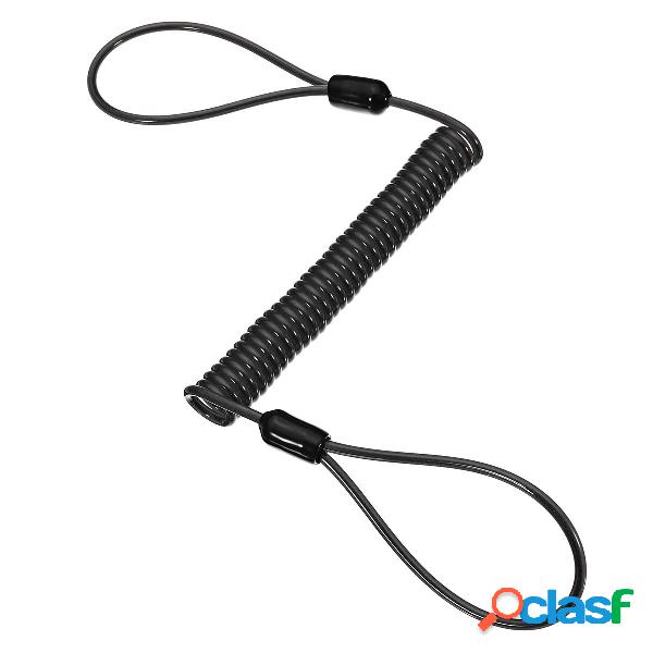 1.2M / 1.5M Disc serratura Security Reminder Cable Moto