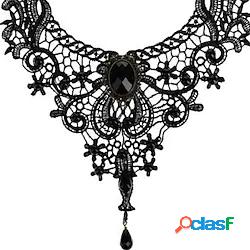 1 pc Girocolli For Per donna Festival Tessuto Monogramma