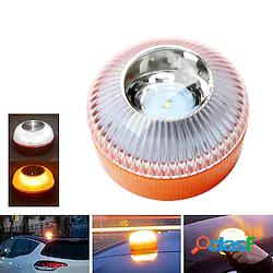 1 pz ricaricabile led auto luce di emergenza torcia a