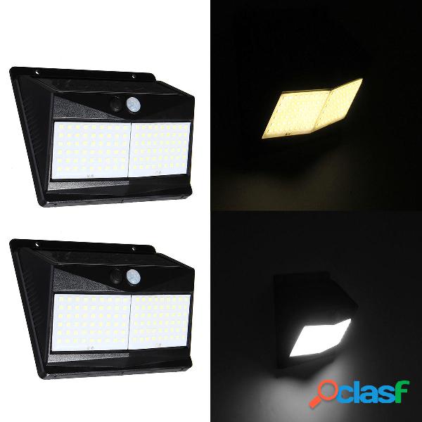 100 LED solare Luce diurna da esterno da esterno a sicurezza